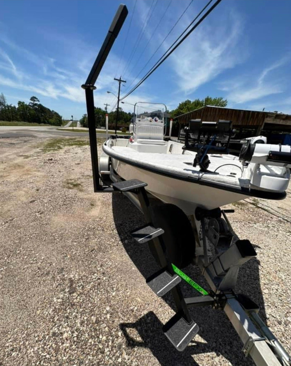 Custom Boat Trailer Steps by BoatEFX - BoatEFX