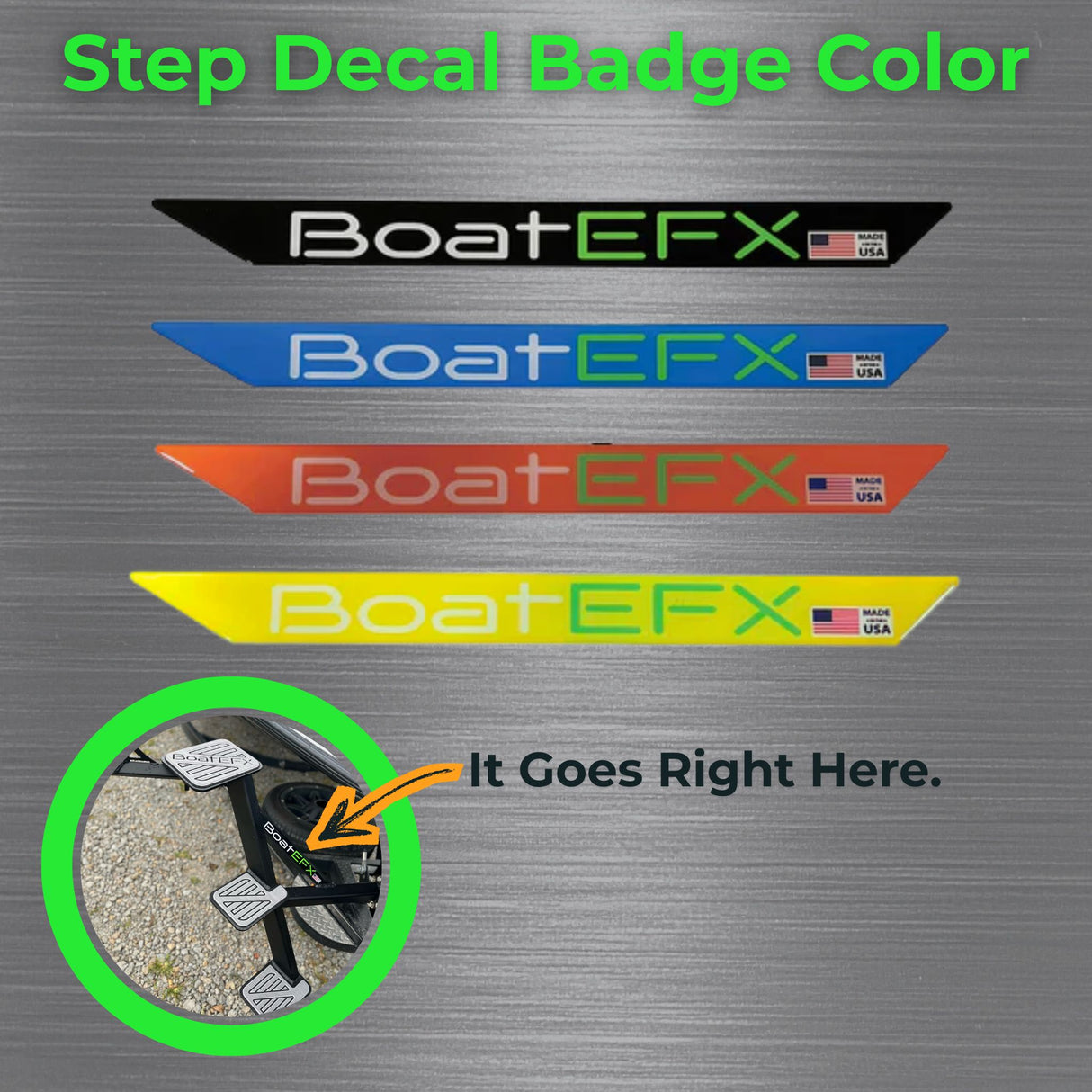 Triton® Boat Trailer Steps - BoatEFX