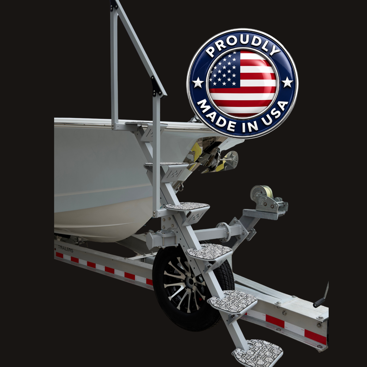 BlackJack® Boat Trailer Steps
