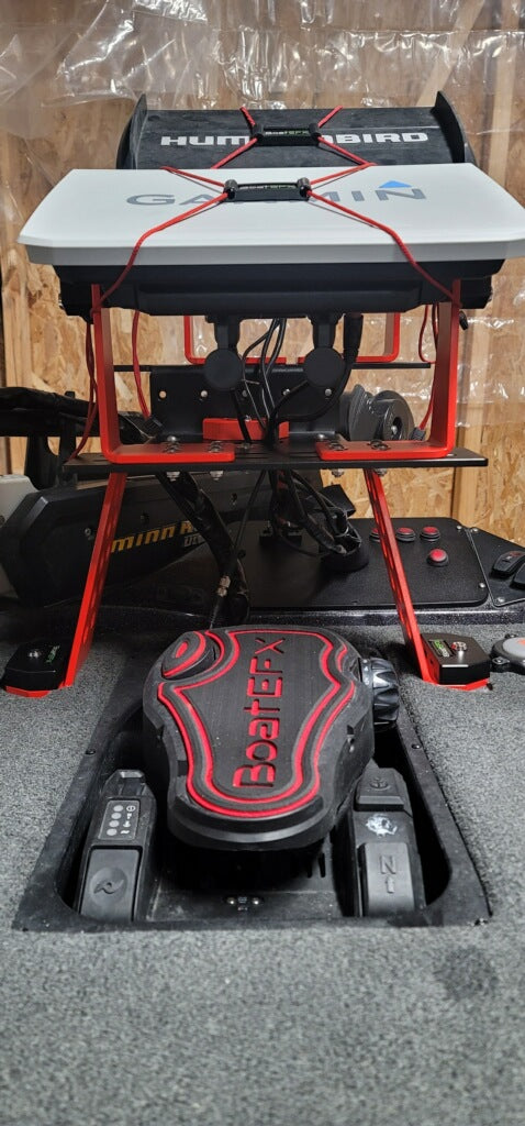 8" Tall Boy Dual Bow Graph Mount - BoatEFX