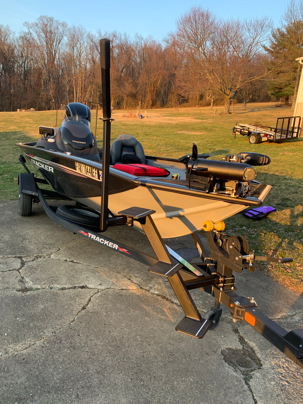 Tracker® Compatible Boat Trailer Steps