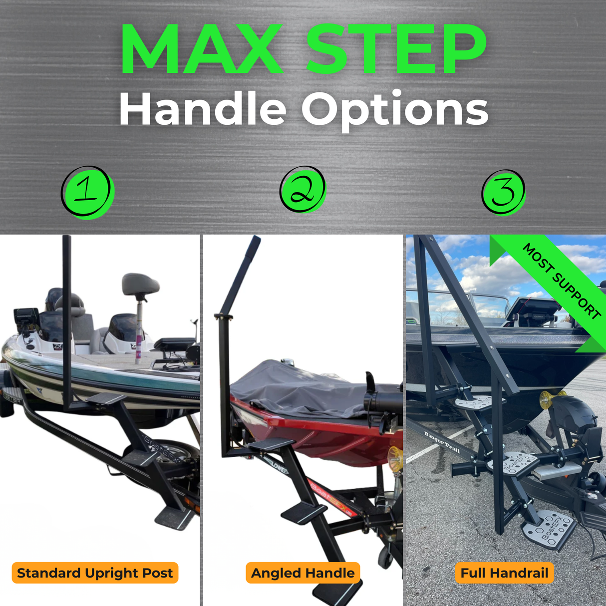 Custom Boat Trailer Steps