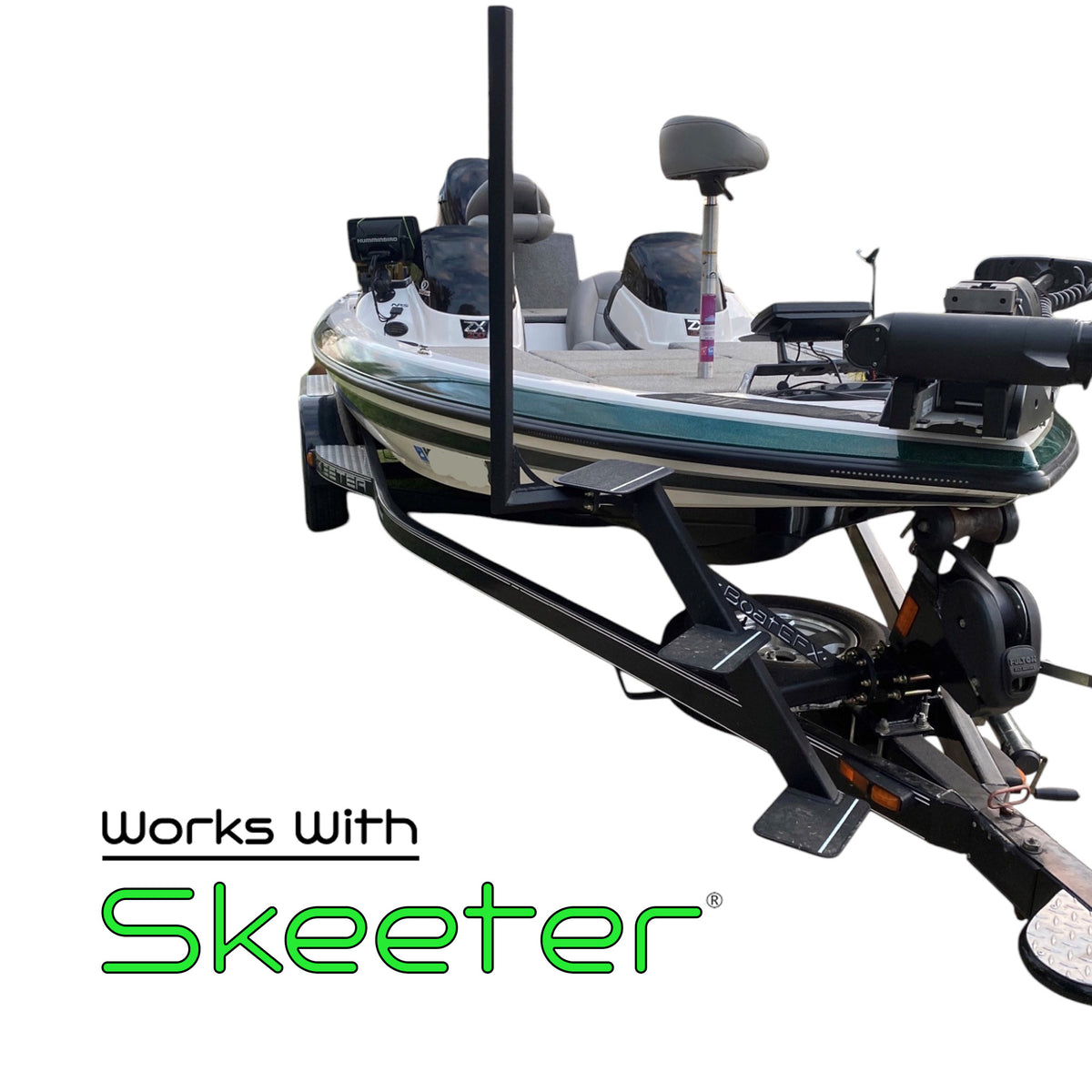 Skeeter Bass Boat Trailer Steps by BoatEFX | Best Boat Trailer Steps