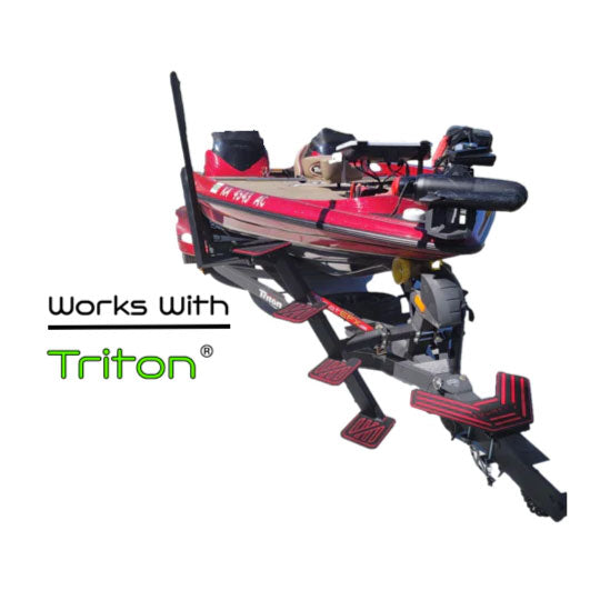 Triton Bass Boat Trailer Steps by BoatEFX Best Boat Trailer Steps