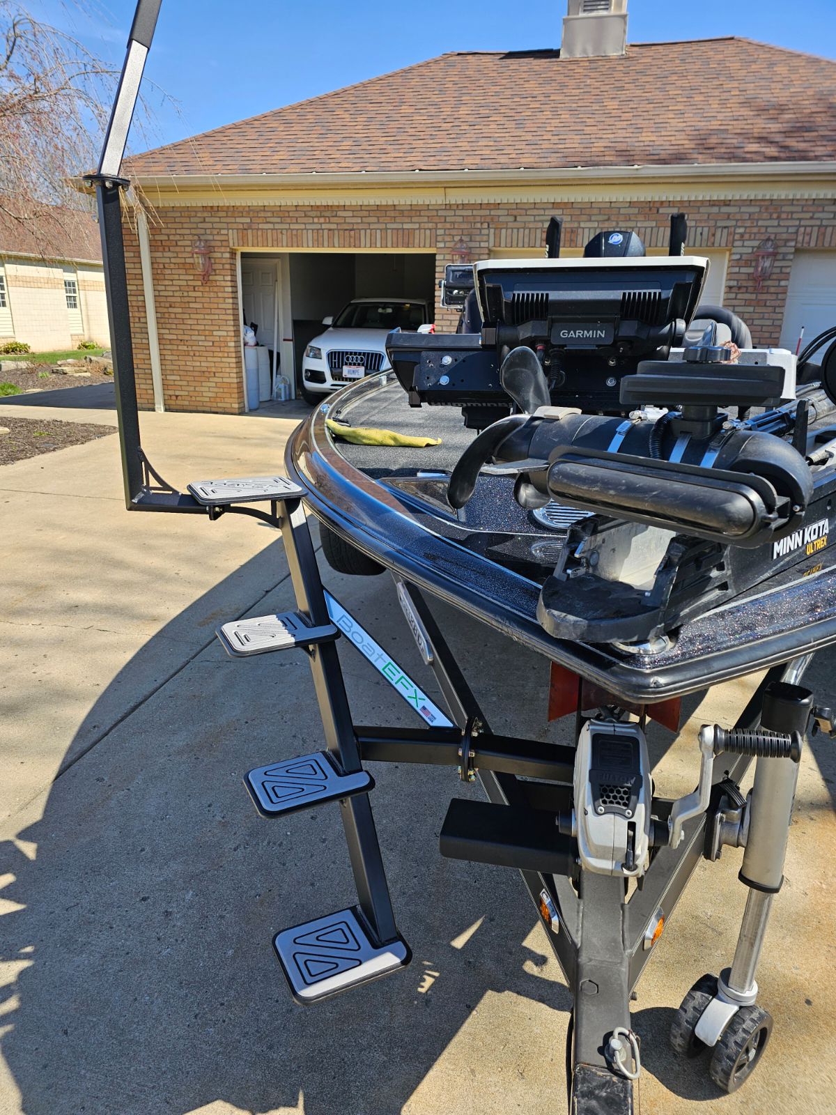 Legend Boat Trailer Front View