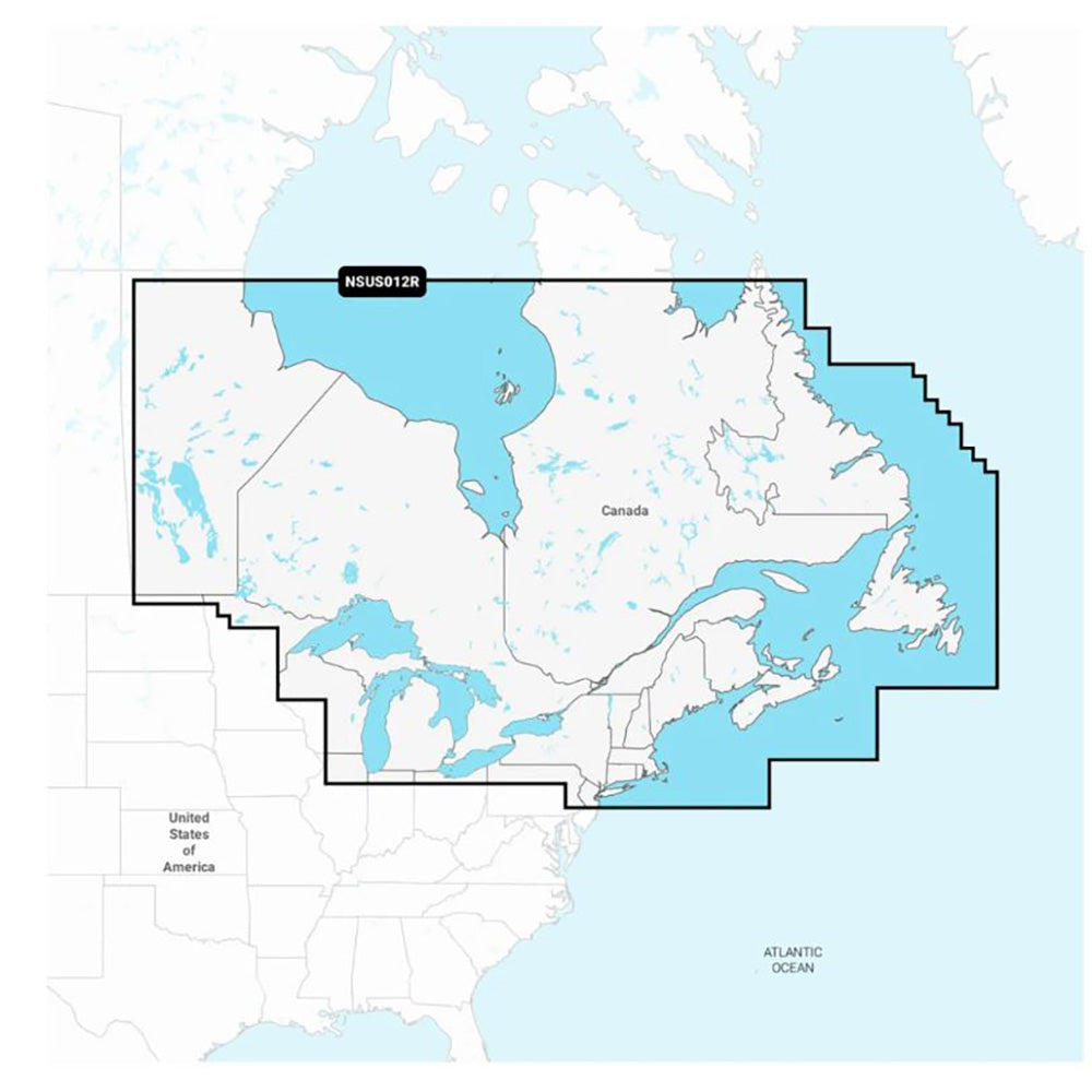 Garmin Navionics+ NSUS012R Canada, East  Great Lakes [010-C1484-20] - BoatEFX