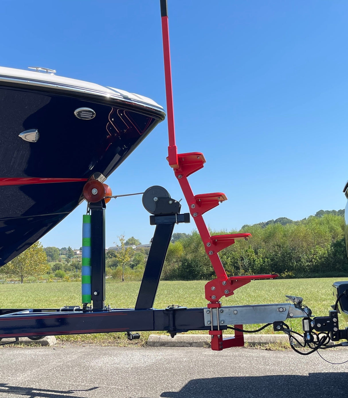 Crownline® Boat Trailer Steps by BoatEFX | Best Boat Trailer Steps