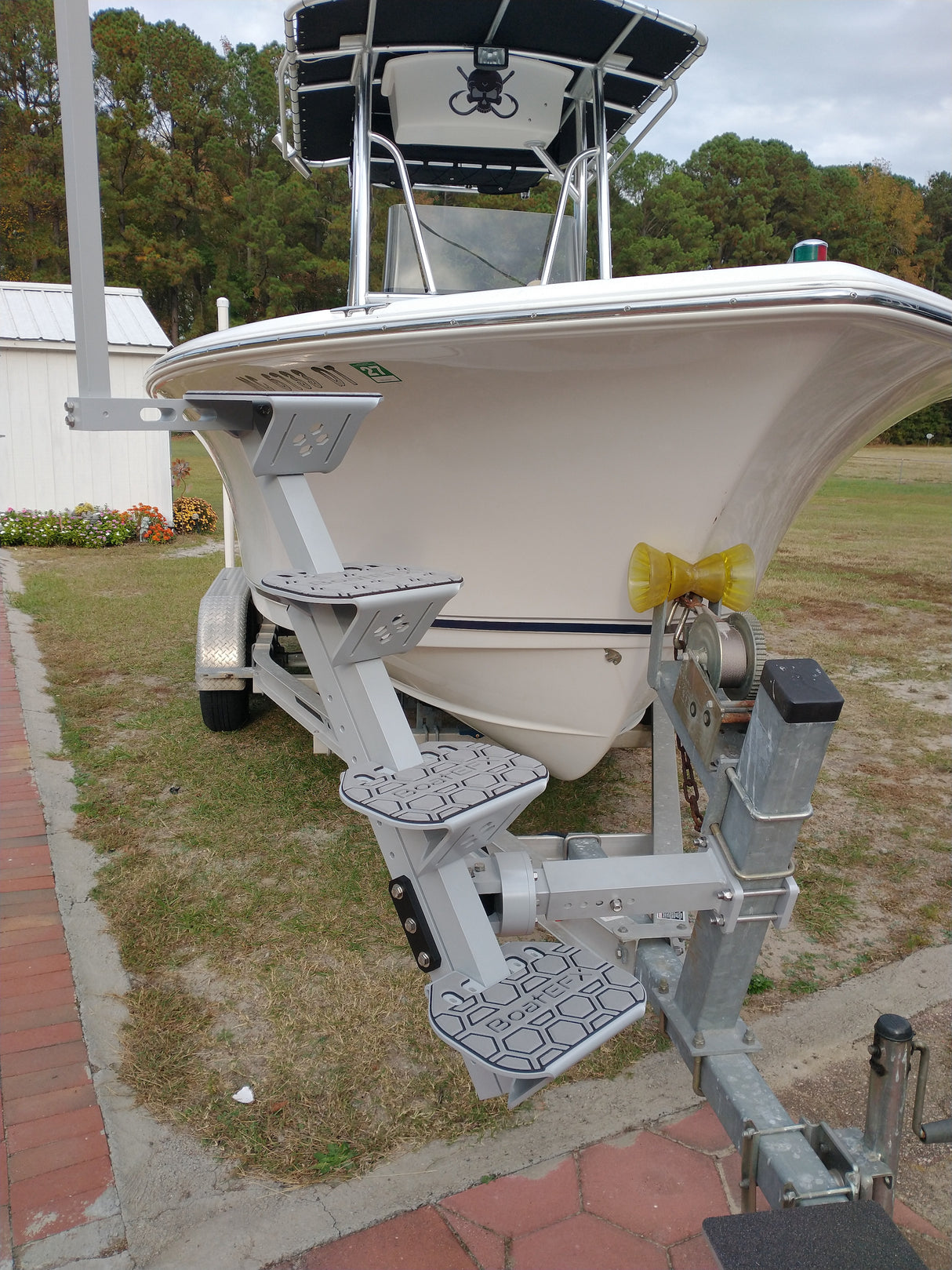 Trophy® Boat Trailer Steps