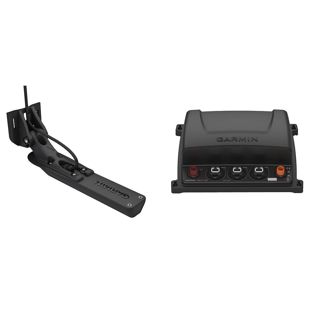 Garmin GCV 20 Ultra HD Scanning Sonar Black Box w/GT34UHD-TM Ultra HD Transom Mount Transducer [010-02055-00] - BoatEFX