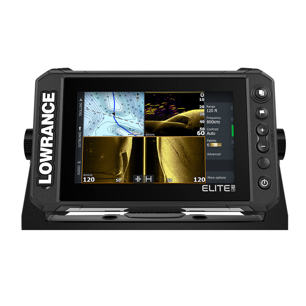 Lowrance Elite FS 7 Chartplotter/Fishfinder w/Active Imaging 3-in-1 Transom Mount Transducer [000-15688-001] - BoatEFX