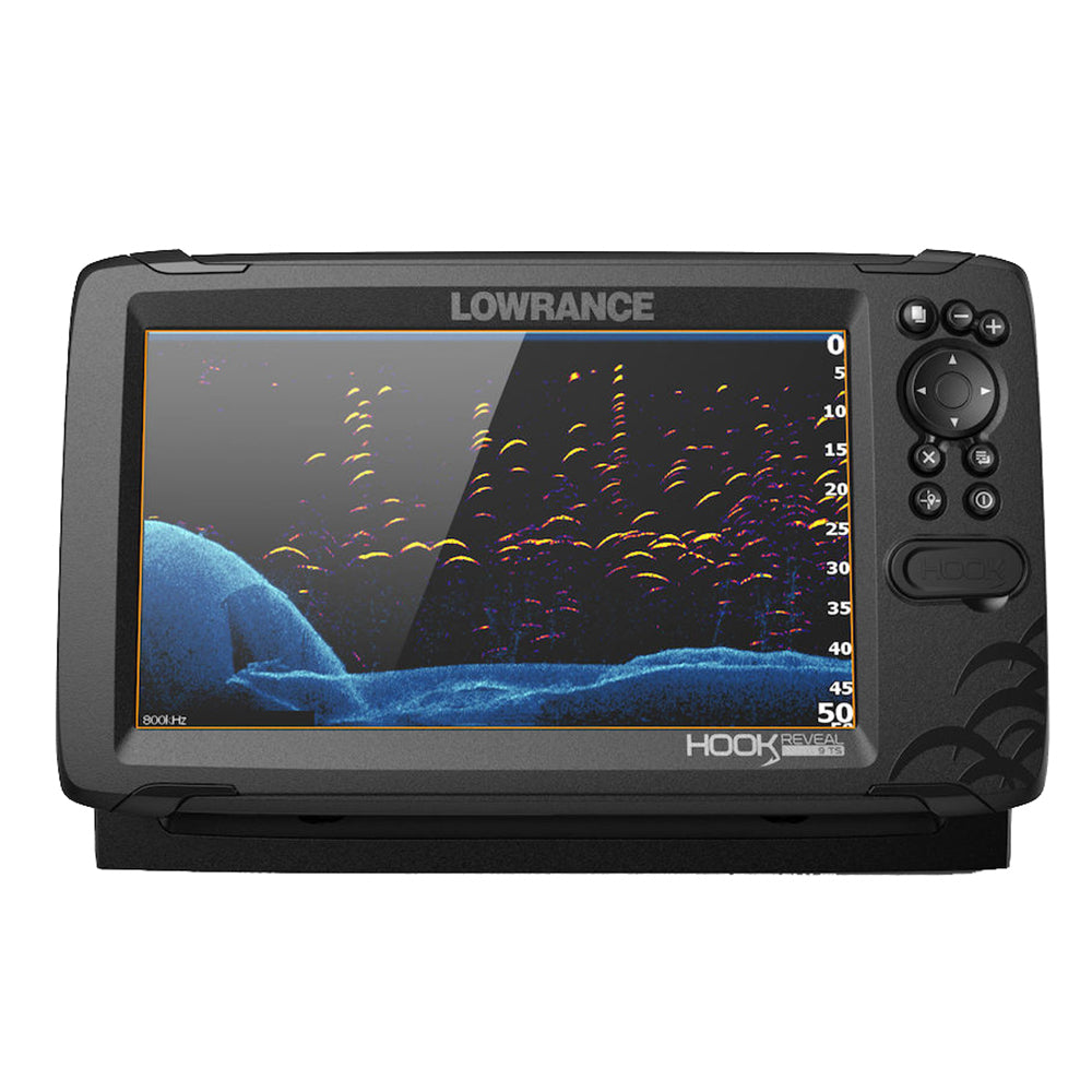 Lowrance HOOK Reveal 9 Combo w/50/200kHz HDI Transom Mount  C-MAP Discover Chart [000-15852-001] - BoatEFX