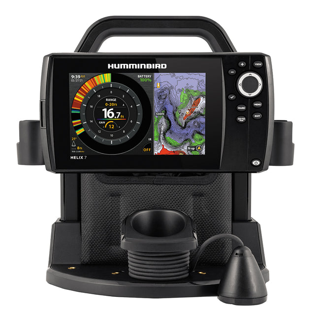 How to: Setup your boat fish finder for ice fishing - Humminbird 