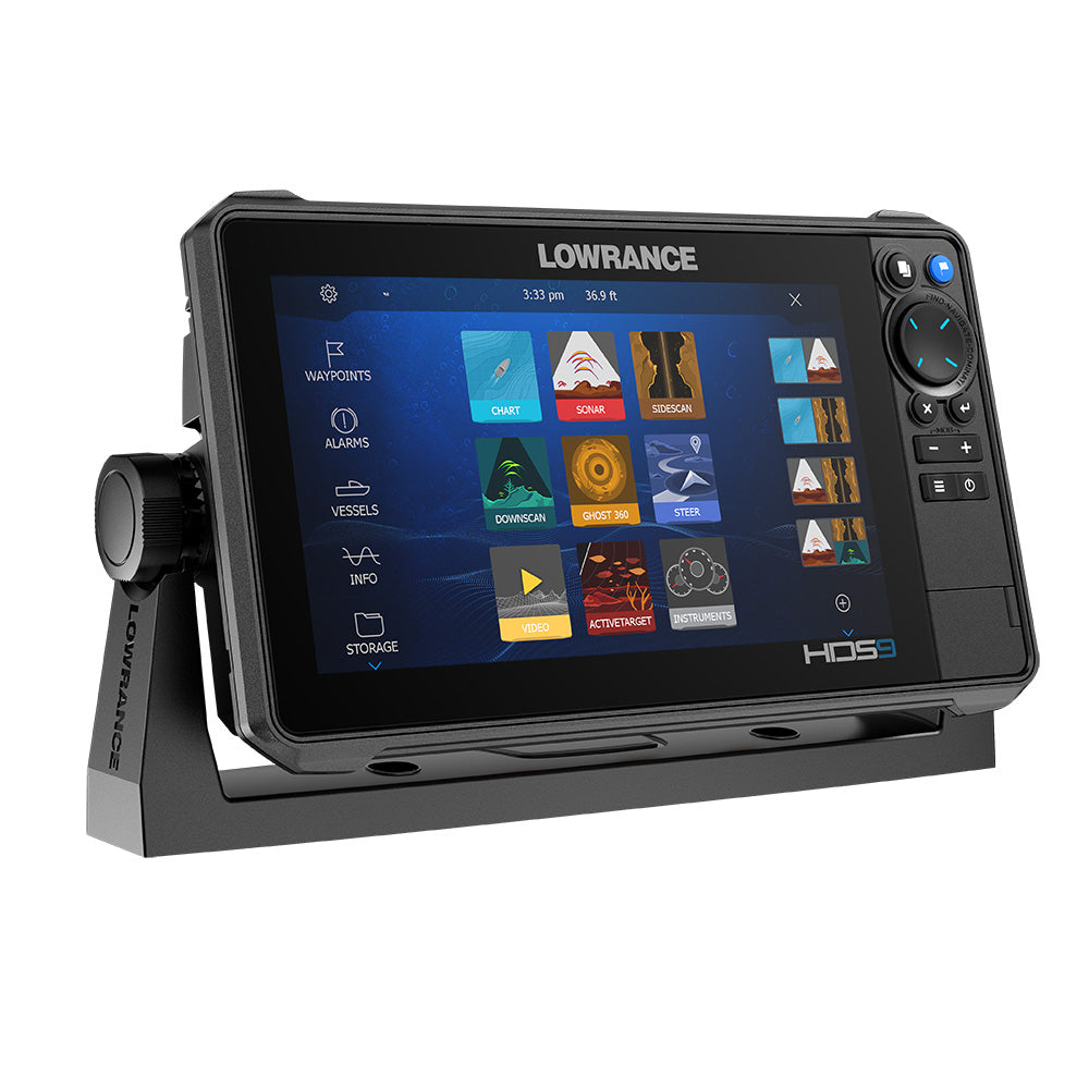 Lowrance HDS PRO 9 - w/ Preloaded C-MAP DISCOVER OnBoard - No Transducer [000-15996-001] - BoatEFX