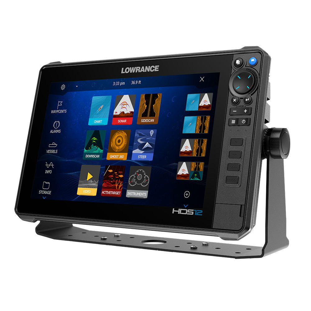 Lowrance HDS PRO 12 w Preloaded CMAP DISCOVER OnBoard No Transducer  00016002001 – BoatEFX
