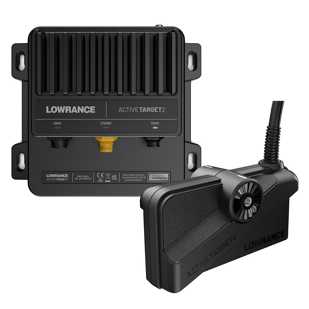 Lowrance ActiveTarget 2 Live Sonar w/Transducer (Module + XDCR+ Mounts) [000-15959-001] - BoatEFX