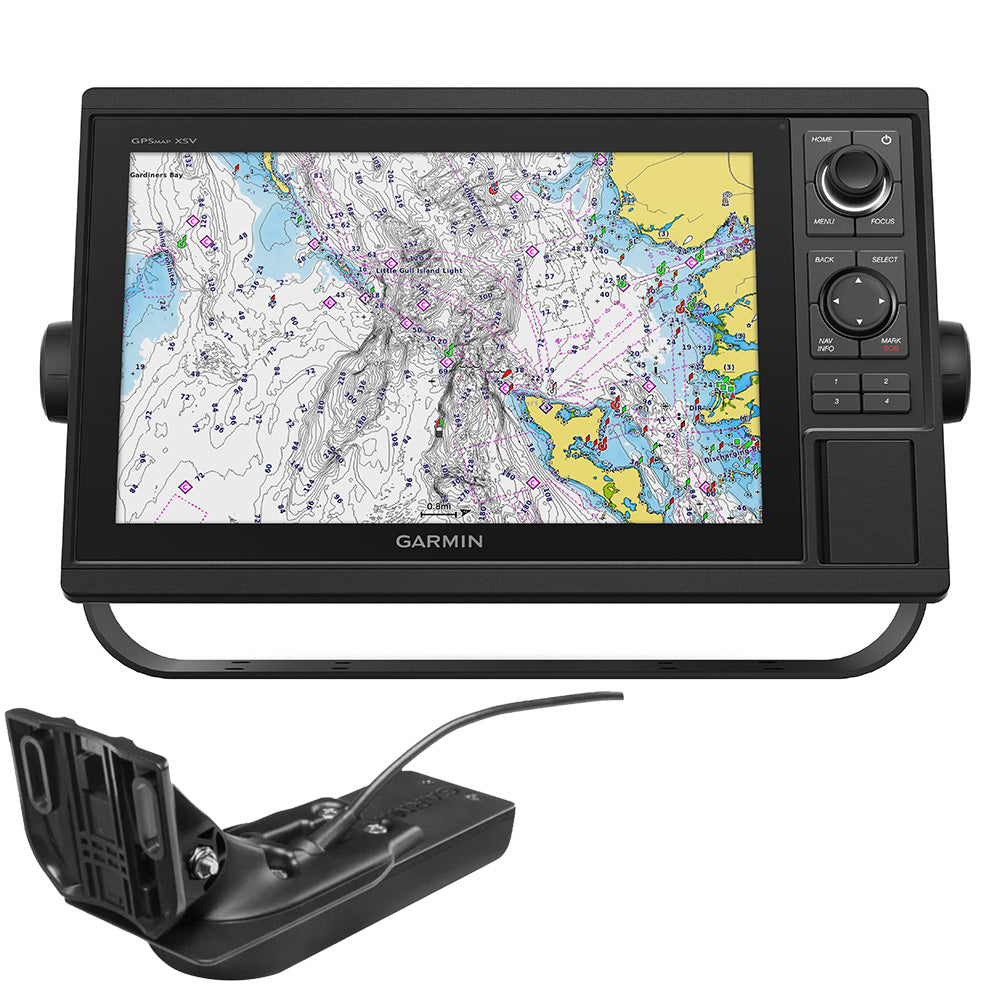 Garmin GPSMAP 1242xsv Combo GPS/Fishfinder GN+ w/GT52-TM [010-01741-60] - BoatEFX