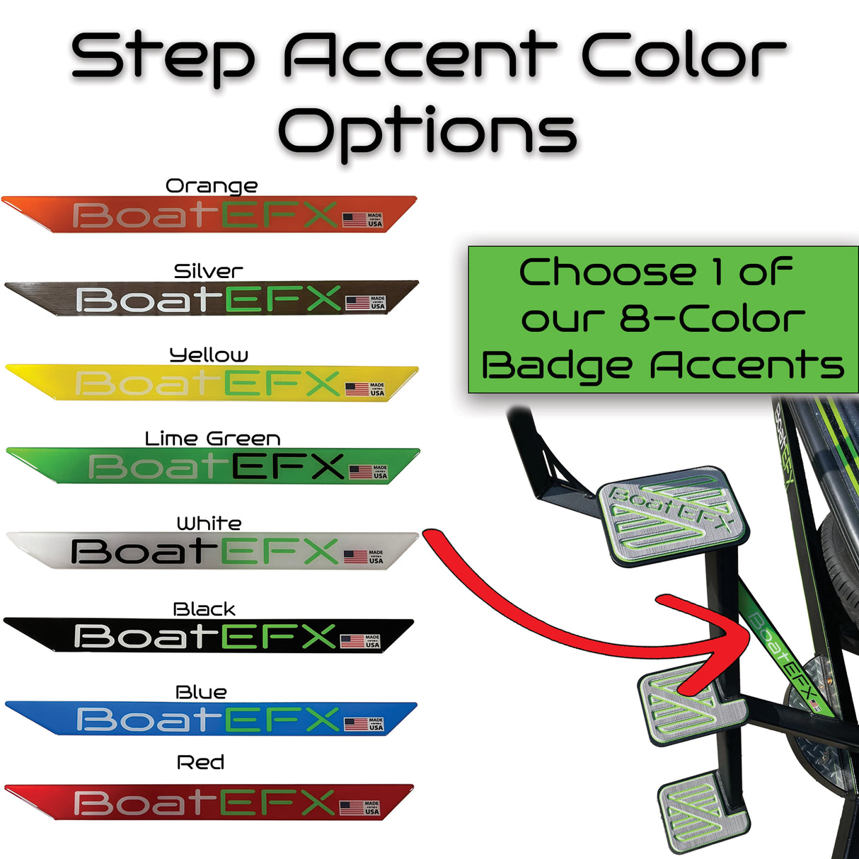 Procraft® Boat Trailer Steps - BoatEFX