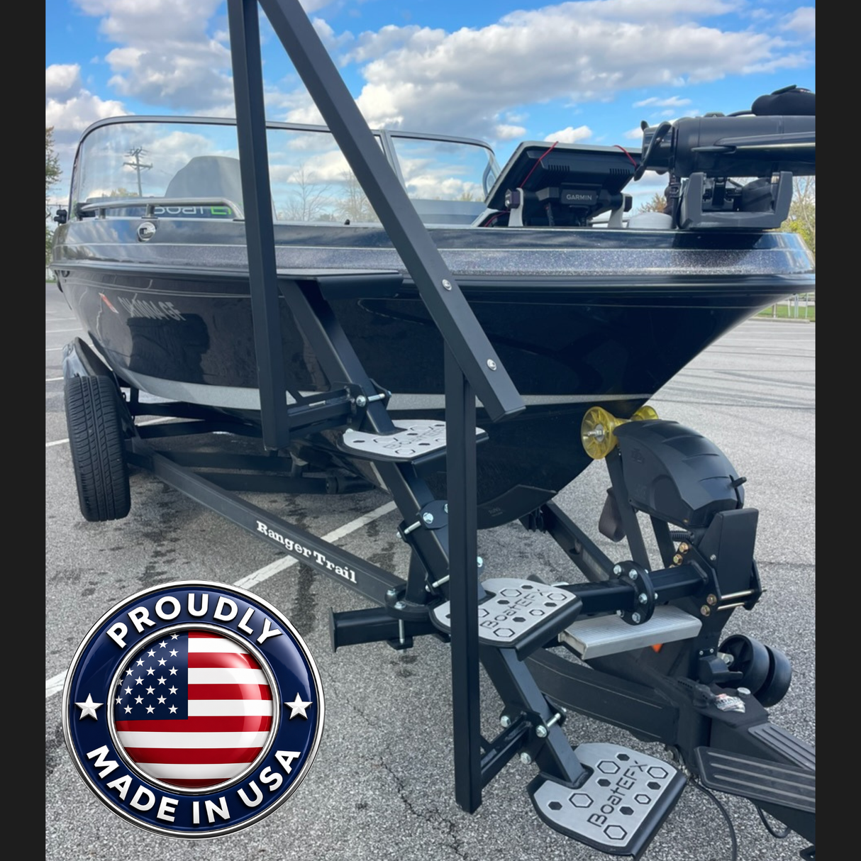 Alumacraft Bass Boat Trailer Steps BoatEFX