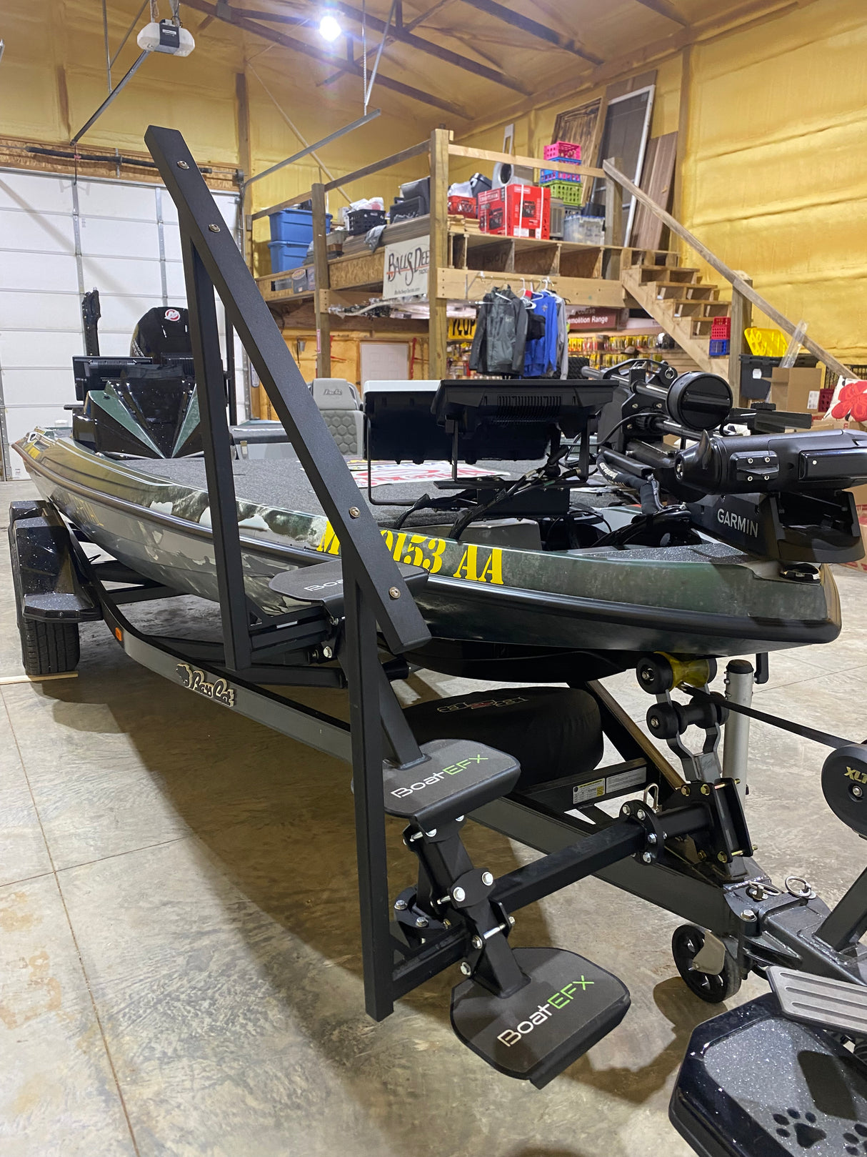 Custom Boat Trailer Steps