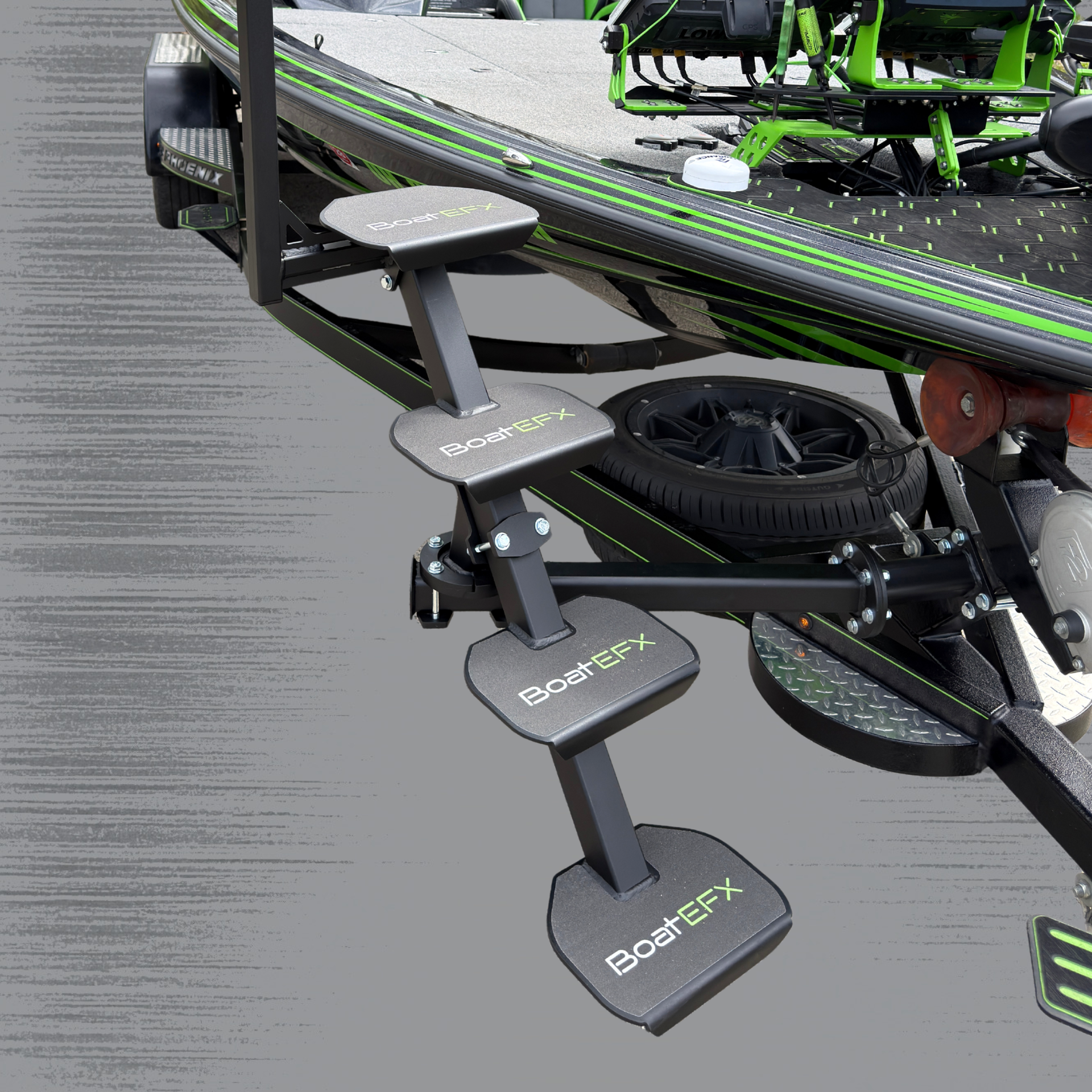 Skeeter Bass Boat Trailer Steps by BoatEFX | Best Boat Trailer Steps