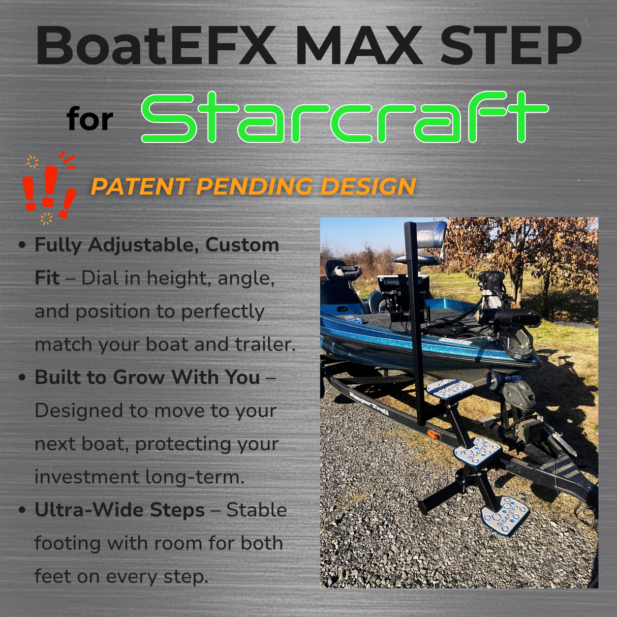 Starcraft Boats® Trailer Steps
