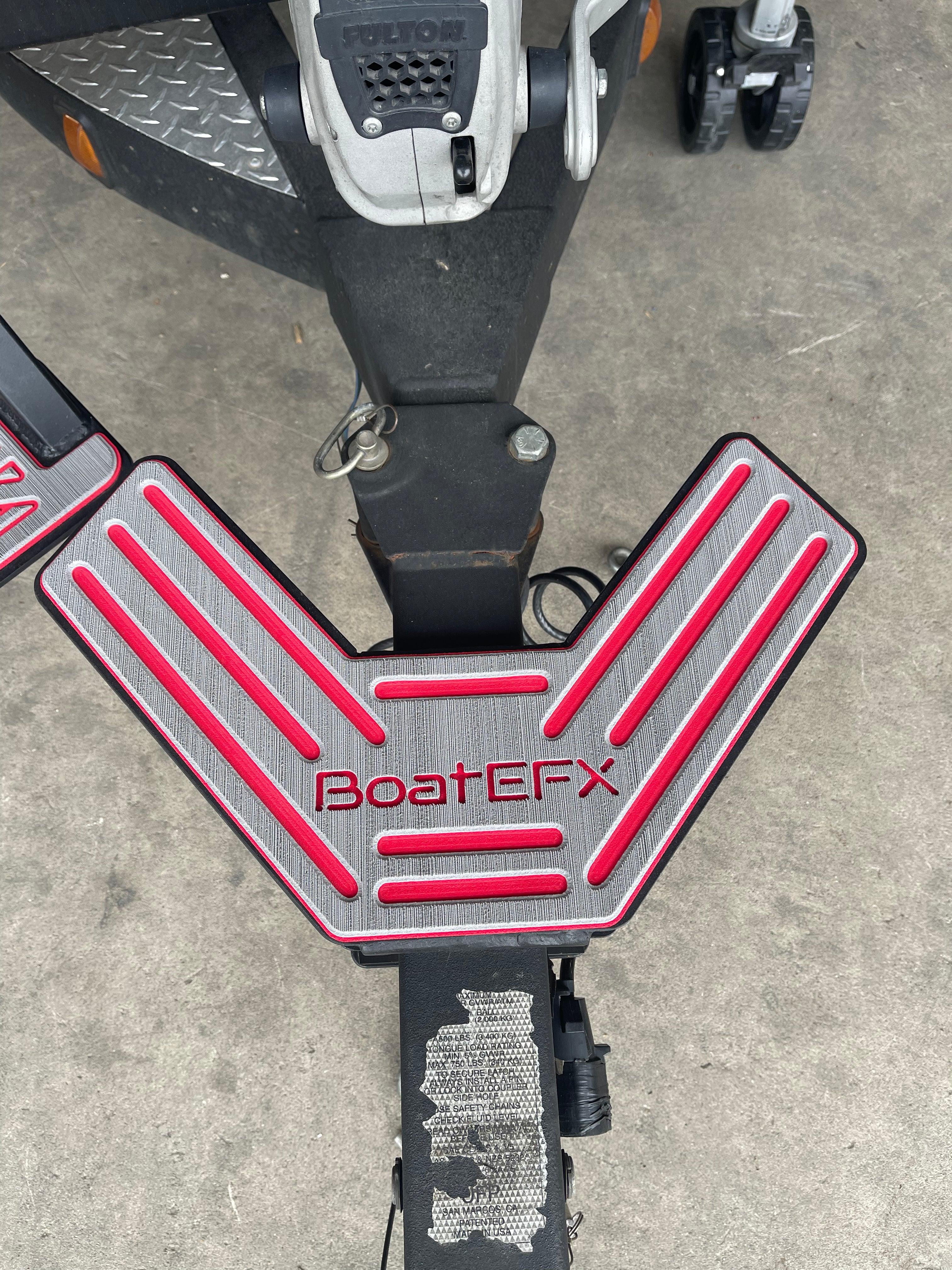 Booma Step Upgrade step traction to foam Trax - BoatEFX