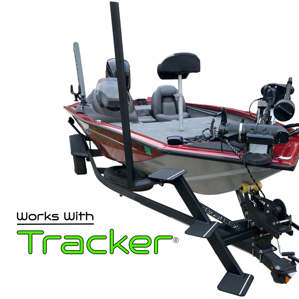 Bass Boat Trailer by BoatEFX works with | Best Boat Trailer Steps