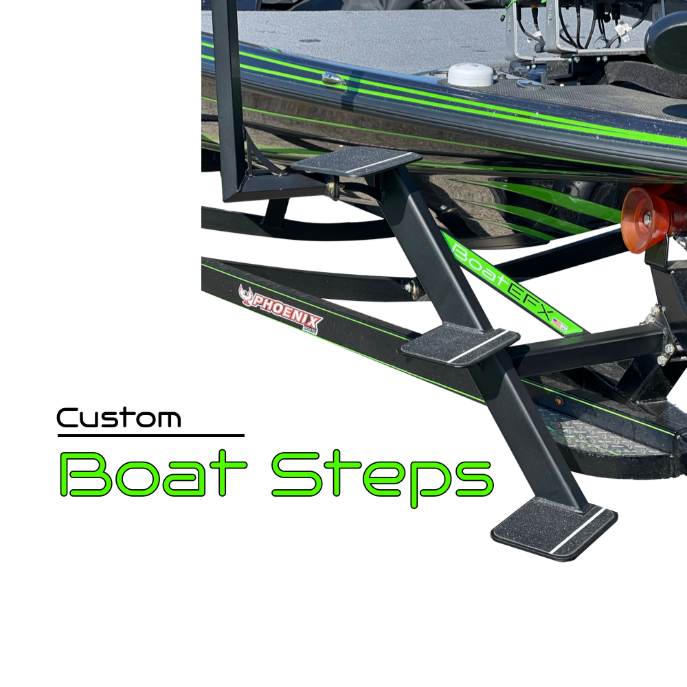 Custom Boat Trailer Steps | BoatEFX